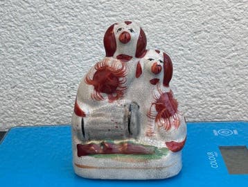 Figuur - Staffordshire dogs figures (2) - Keramiek