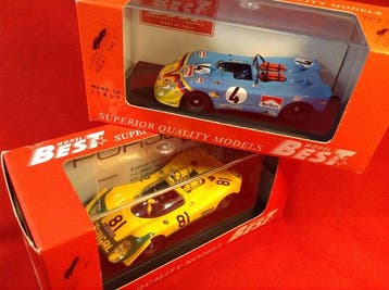 Best Box 1:43 - Voiture de course miniature (2) - #9073, Nieuw