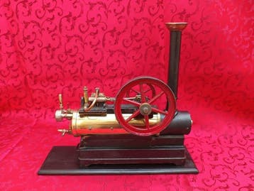 Moteur à vapeur - Fonte - 1900-1910 - Modellino