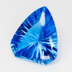 1 pcs Blauw Topaas - 80.40 ct - nternational Colored, Nieuw