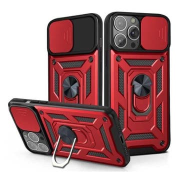 iPhone 13 Mini - Armor Hoesje met Kickstand en Camera, Verzenden, Nieuw