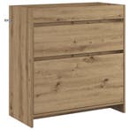 vidaXL Badkamer Onder Het Wastafel Kast Artisanaal eiken, Verzenden, Nieuw