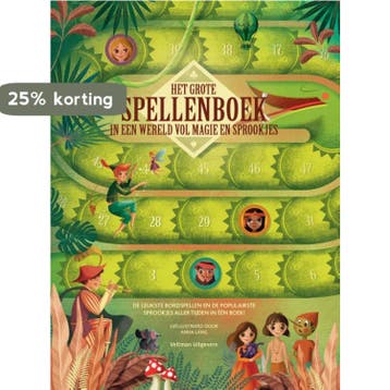 Het grote spellenboek in een wereld vol magie en sprookjes, Verzenden, Anna Lang