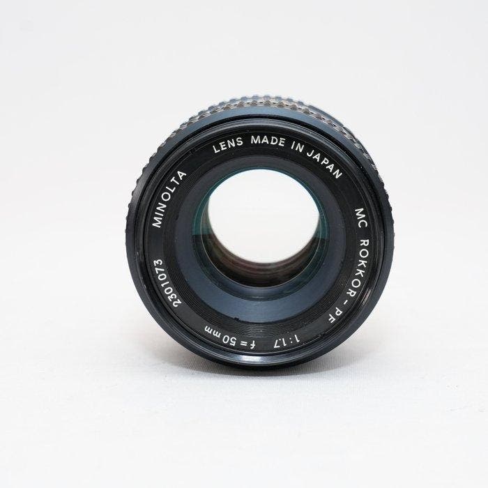 Minolta MC Rokkor-PF 1.7/50mm | Objectif d’appareil photo, TV, Hi-fi & Vidéo, Appareils photo analogiques