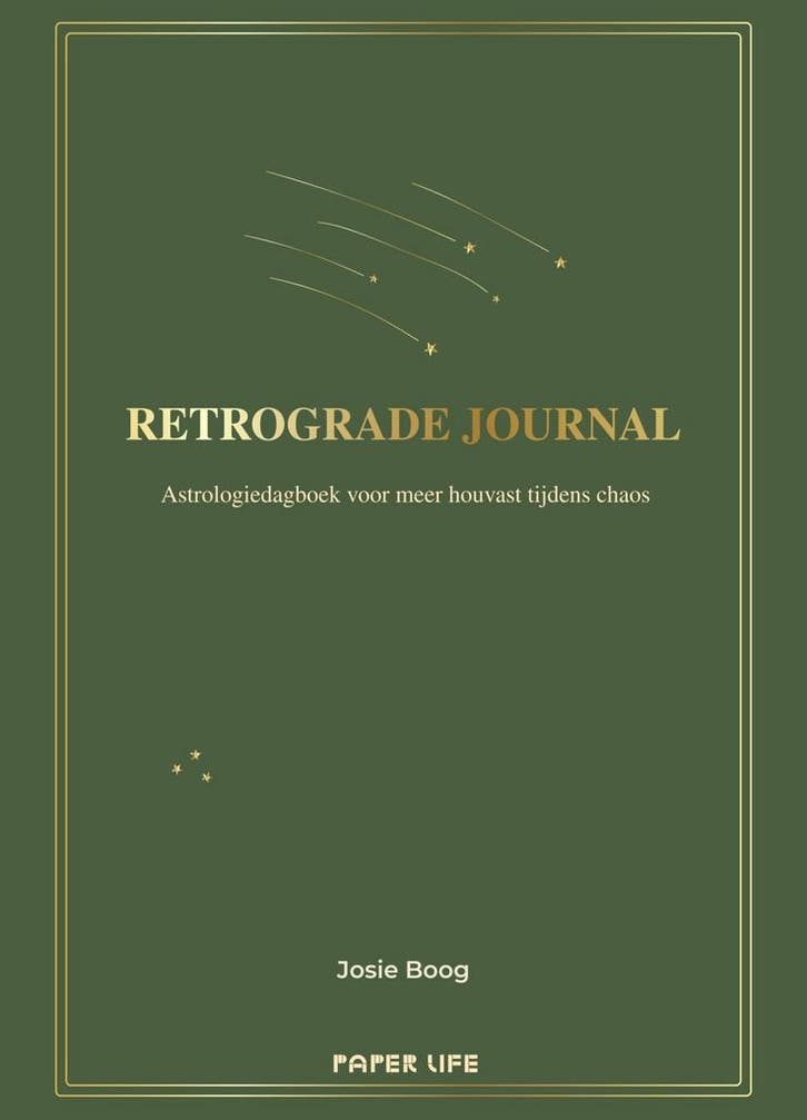 Retrograde journal (9789000382545, Josie Boog), Boeken, Hobby en Vrije tijd, Nieuw, Verzenden