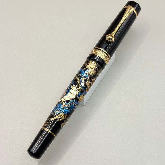 Fountain Pen Revolution (FPR) - Tanoshii Urushi Art, Blue, Collections, Stylos
