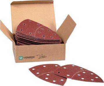 2dekans | VONROC Schuurpapier set – 100x150MM – 50 stuks –, Ophalen of Verzenden, Nieuw