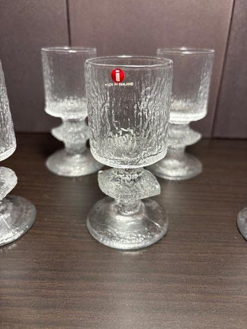 Iittala - Tapio Wirkkala - Wijnglas (6) - Festivo - Glas, Antiquités & Art