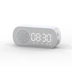 Alarm Klok Speaker - Spiegel FM Radio LED Snooze Wekker -, Audio, Tv en Foto, Luidsprekerboxen, Verzenden, Nieuw