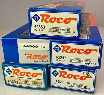Roco H0 - 44858/45247/44900-10/44539/44591 - Wagon de, Nieuw