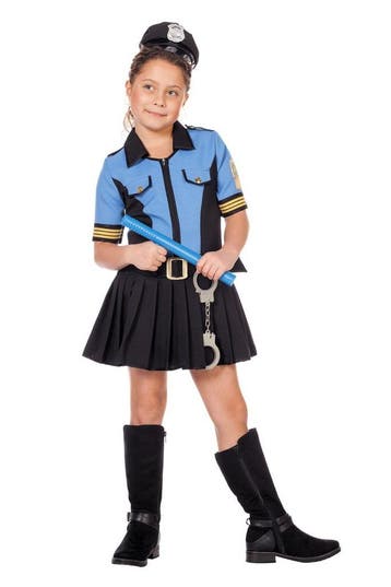 Politie Pak Blauw Meisje, Enfants & Bébés, Verzenden