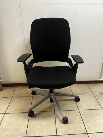 Steelcase Leap V2 Full Option - 4D Pads - Zeer Goede Staat, Verzenden, Bureaustoel