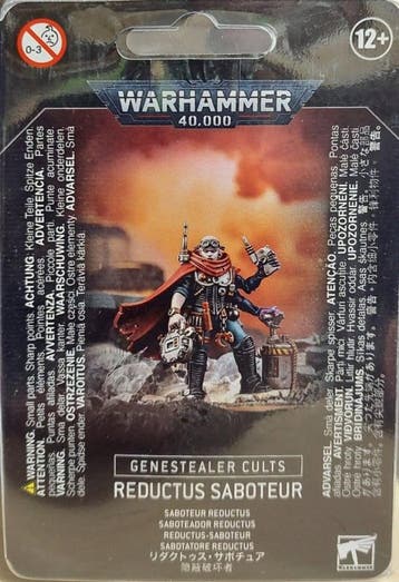 Genestealer Cults Reductus Saboteur (Warhammer nieuw), Ophalen of Verzenden, Nieuw