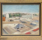 Louis Michel Bernard (1885-1962) - Paysage de Mammet,, Antiquités & Art, Art | Peinture | Classique
