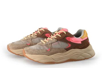 Scotch &amp; Soda Sneakers in maat 37 Bruin, Kleding | Dames, Bruin, Verzenden, Zo goed als nieuw, Sneakers