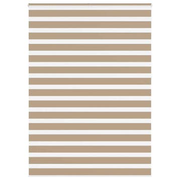 vidaXL Zebra Blind 160x230 cm stofbreedte 155,9 cm polyester, Verzenden