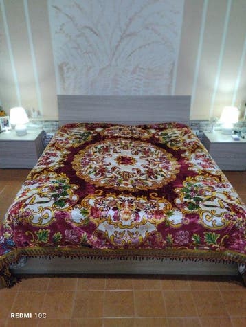 roccocò - Deken - 260 cm - 260 cm - Rococo-stijl - chenille