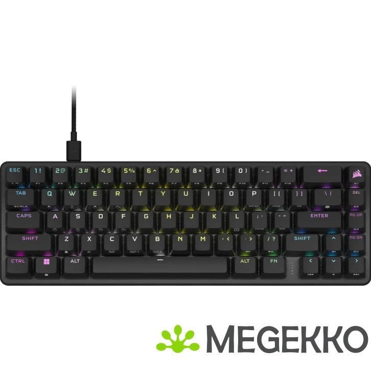 Corsair K65 Pro Mini RGB Zwart OPX Switch Azerty, Informatique & Logiciels, Claviers, Envoi