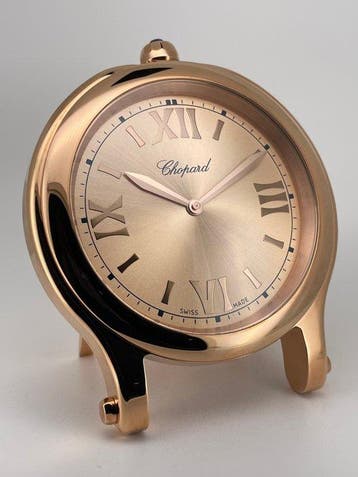 Tafelklok - Chopard - Modern Staal, Verguld - 2010-2020 -, Antiek en Kunst