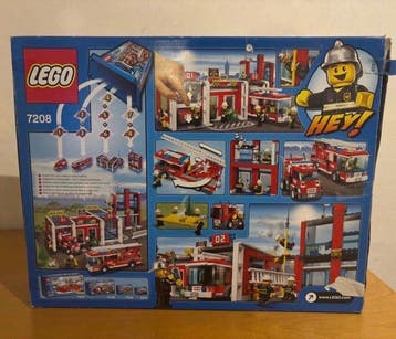 Lego Set - 7208 - City - Stazione dei pompieri, Nieuw