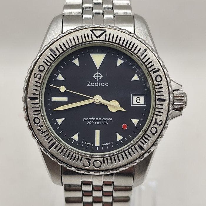 Zodiac - Professional 200 Meters - Sans prix de réserve -, Bijoux, Sacs & Beauté, Montres | Hommes