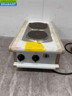 Cuisinière électrique 2 feux Olis en acier inoxydable 40 cm, Verzenden