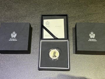 Saint-Marin. 2 Euro 2025 Michelangelo Reverse Proof (Sans, Postzegels en Munten