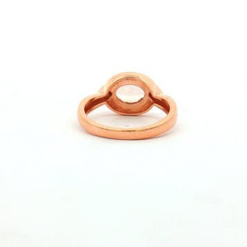Zonder minimumprijs - Ring Zilver - 0.62ct. tw. Morganiet -