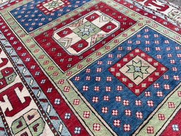 Afghan Heriz - (non utilisé) - noué à la main - laine - neuf, Huis en Inrichting, Stoffering | Tapijten en Vloerkleden, Nieuw