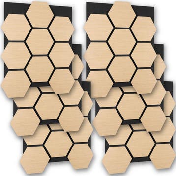 Akoestische panelen Sonic Shield houtlook - eiken, Verzenden