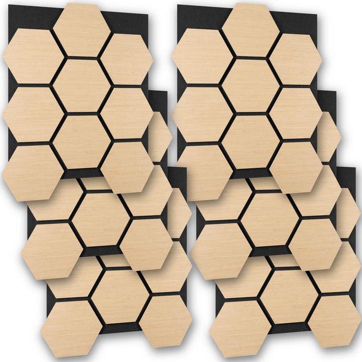 Akoestische panelen Sonic Shield houtlook - eiken, Maison & Meubles, Bureaux, Envoi