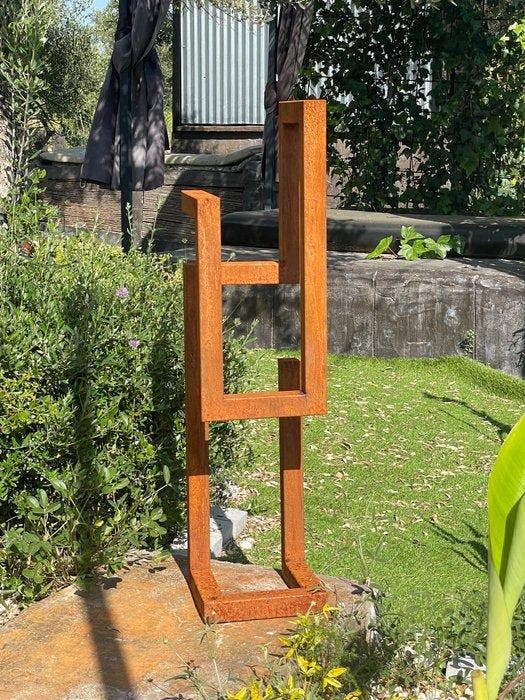 Ana Lucia B.M - Sculpture Corten - XL, Antiquités & Art, Art | Objets design