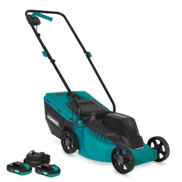 Accu Grasmaaier 20V – Brushless - 32 cm | Incl. 2x 2.0Ah, Tuin en Terras, Grasmaaiers, Verzenden, Nieuw