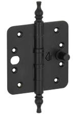 Kogellagerscharnier SKG3 89x89 ronde hoek vaas mat zwart