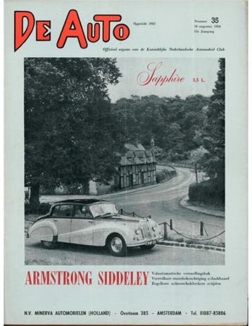 1956 DE AUTO MAGAZINE 35 NEDERLANDS, Nieuw