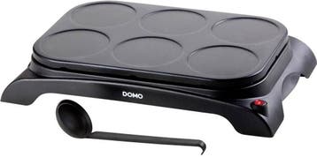 Domo Pannenkoekenmaker 6 stuks | Retour deal | 33% korting, Verzenden