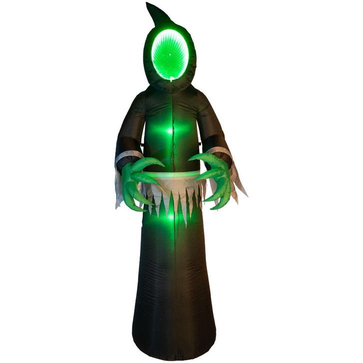 Halloween Decoratie Opblaasbaar Spook Met LED 240cm Voor, Muziek en Instrumenten, Licht en Laser