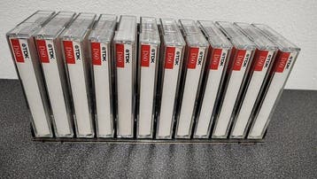 TDK, BASF - D60 - Chromdioxid II 90 Lege audiocassette, Nieuw