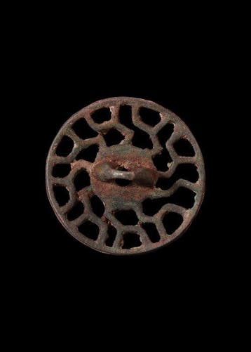 West-Aziatisch Brons Geometrische stempelzegel (Zonder, Antiek en Kunst