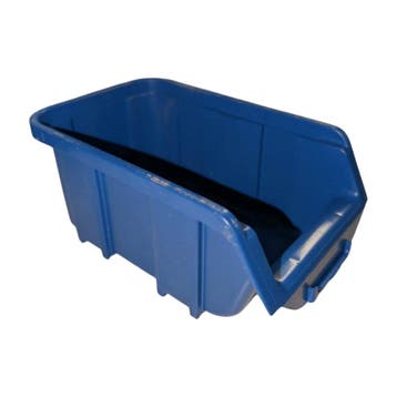 Magazijnbak 100x163x72 mm blauw kunststof nieuw, Ophalen of Verzenden