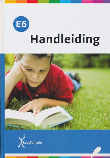 Leesfontein handleiding E6, Boeken, Schoolboeken, Verzenden, Nieuw