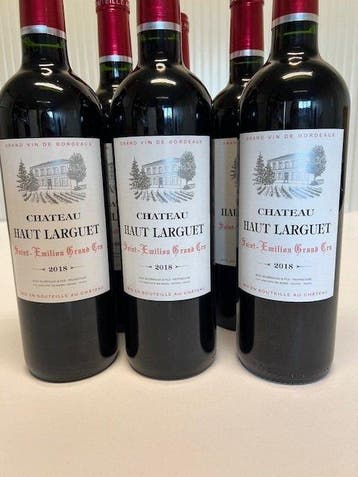 2018 Chateau Haut Larguet. Saint Emilion Grand Cru -
