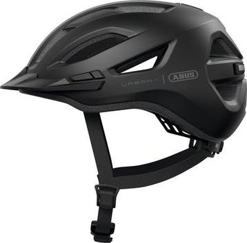 Fietshelm ABUS URBAN-I 4.0 LR velvet black M - 54-58 cm -..., Fietsen en Brommers, Fietsaccessoires | Fietshelmen, Verzenden, Nieuw