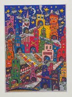James Rizzi (1950-2011) - Original ACME Trading Cards, Antiek en Kunst