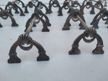 lot de 15 porte-couteaux de style empire orfèvre français