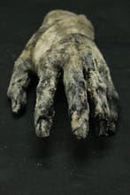 Egyptische gemummificeerde hand - reproductie van
