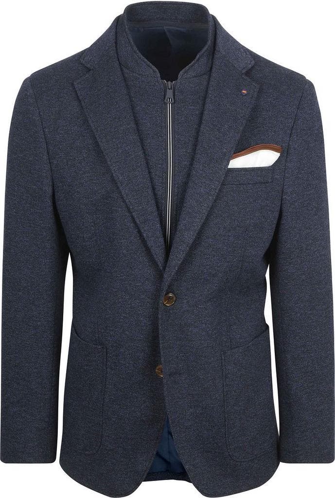 Suitable Colbert Inlay Lommer Navy maat 25 Heren, Vêtements | Hommes, Pulls & Vestes, Envoi