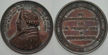 Brons medaille 1846 Wittenberg, Stadt, Verzenden