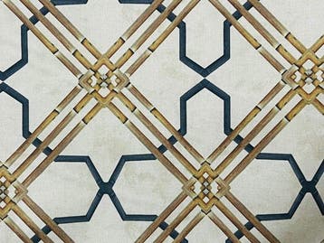 Geometrische elegantie: Gecertificeerd organisch katoenen