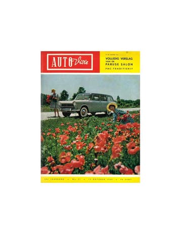 1960 AUTOVISIE MAGAZINE 21 NEDERLANDS, Ophalen of Verzenden, Nieuw